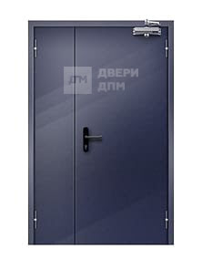 Полуторная глухая ДПМ-02 EIS противопожарная дверь шумоизоляционная