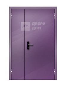 Глухая полуторная противопожарная дверь ДПМ-02 EIS утепленная